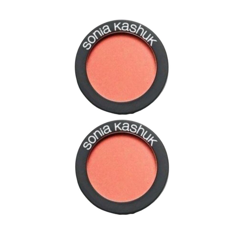 2x Sonia Kashuk Beautifying Powder Blush in 03 SUNSET ~ HTF Discontinued Sealed
